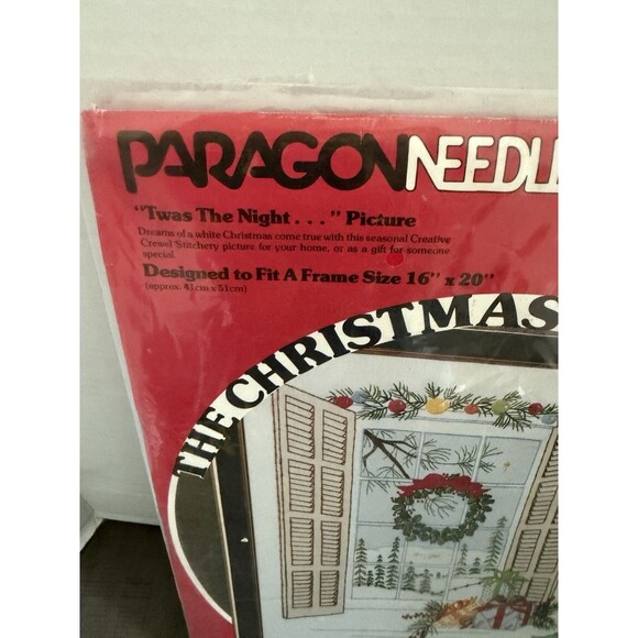 Vintage Paragon Needlecraft Twas The Night Christmas Collection Kit #6327 - Picture 5 of 5